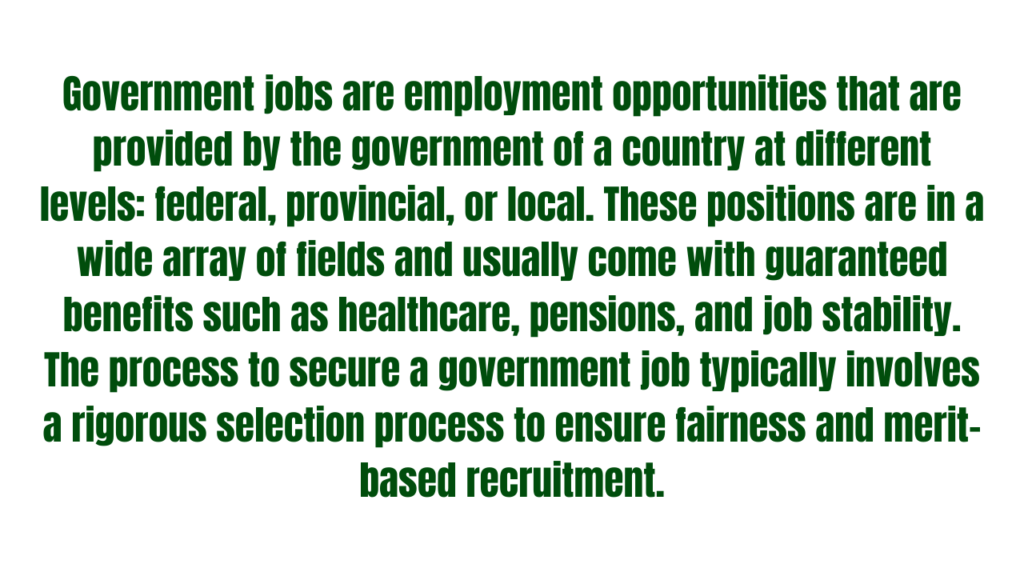 government  jobs